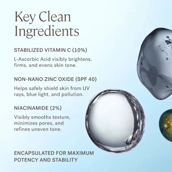 50% SALE ✅ ILIA #TONE 3 C Beyond Triple Serum SPF 40 (see note)✨ BNIB - Picture 13 of 16